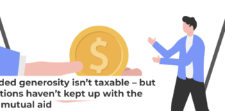 Charitable crowdfunding is on the rise, but the IRS hasn’t caught up yet. wassam siddique/iStock via Getty Images Plus